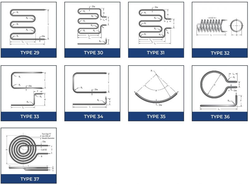 Maltec H Tubular Heater Heating Elements Dpstar Group